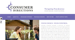 Desktop Screenshot of consumerdirections.info